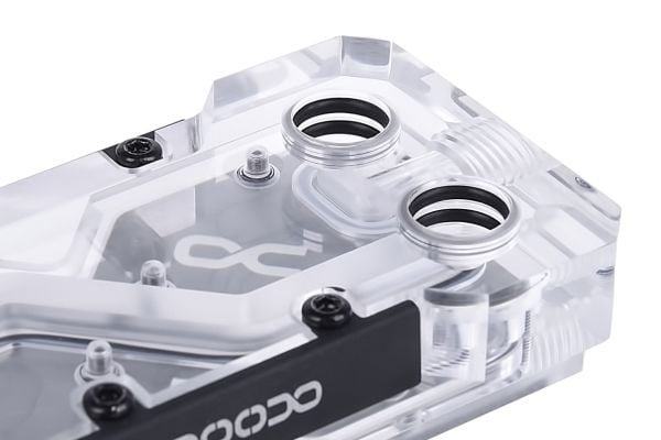 Alphacool 12940, SLI-brygga, Transparent, 60 ° C, 58 mm, 94 mm, 23 mm