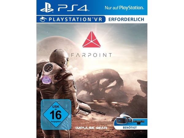 Sony Interactive Entertainment Farpoint, PlayStation 4, M (Utviklet), Fysisk medium, Virtuell virkelighet (VR)-hodesett nødvendig
