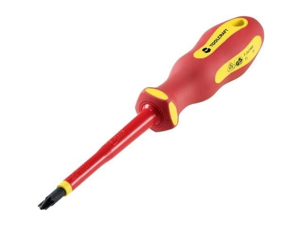 Toolcraft TO-6326250, 35 mm, 21,2 cm, 113 g, Punainen, Keltainen