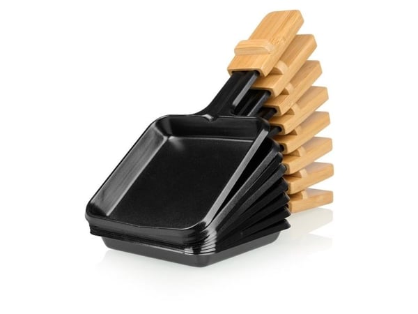 Princess Raclette Pure 8 Bamboo, 1300 W, 230 V, 50 - 60 Hz, 8 stk (162918)