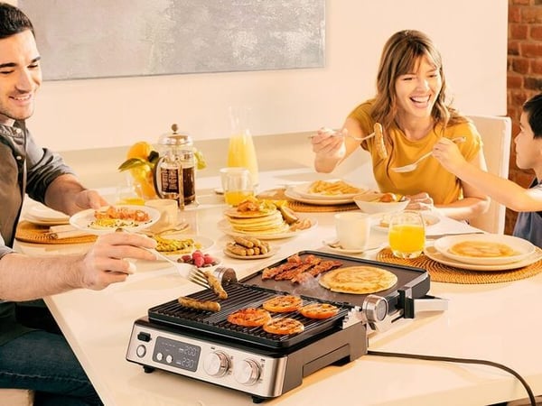 Braun MultiGrill 7 CG 7044 kontaktgrill 2000 W, svart