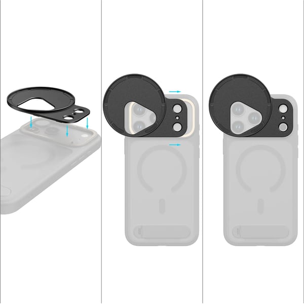 SmallRig 5548, Objektivadapter, Svart, Apple, iPhone 17 Pro Max, 17,5 cm (6.9"), 67 mm