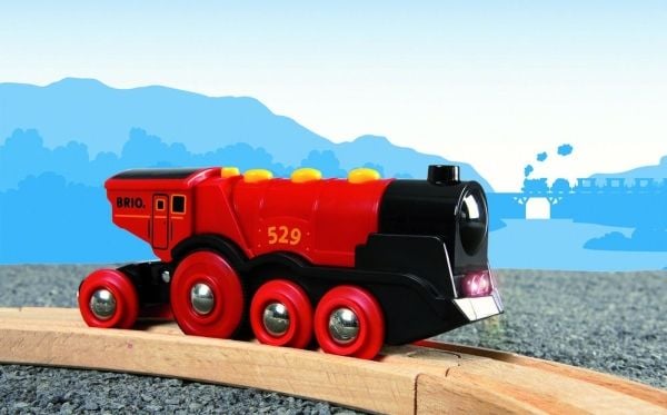 BRIO 33592 Mighty Red Action Locomotive