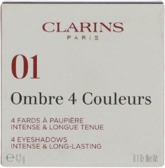 Clarins Ombre 4 Couleurs Paleta luomiväri 01 Fairy Tale Nude Gradation, 4,2 g