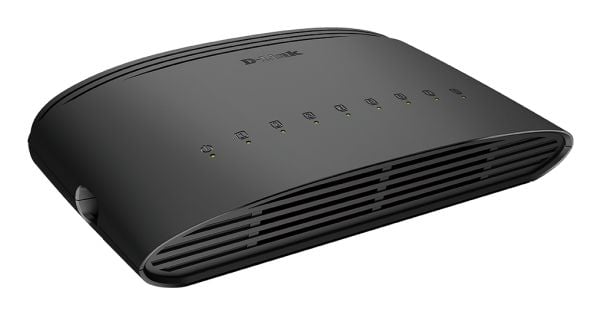 D-Link DGS 1008D - Switch - ikke-styrt - 8 x 10/100/1000 - stasjonær