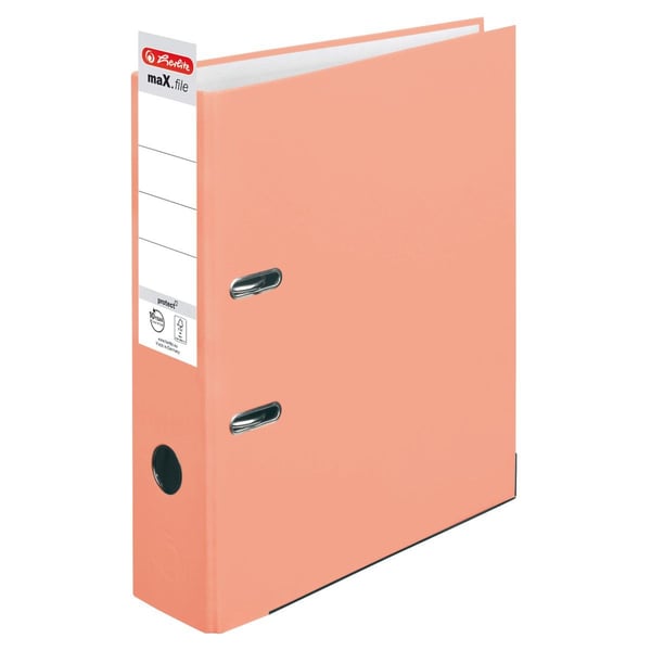 Herlitz maX.file - A4 - Holdesløyfe - Oppbevaring - Polypropylen (PP) - Oransje - Tyskland