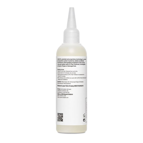 Olaplex No. 0 Intensive Bond Builder, Hårforsterkende middel, 155 ml, Kvinner, Alt hår, Skadet hår, Gjenoppbyggende, Styrkende, Flaske