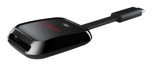 SanDisk QuickFlow SD-kortleser USB-C UHS-I USB 3.2 Gen 1