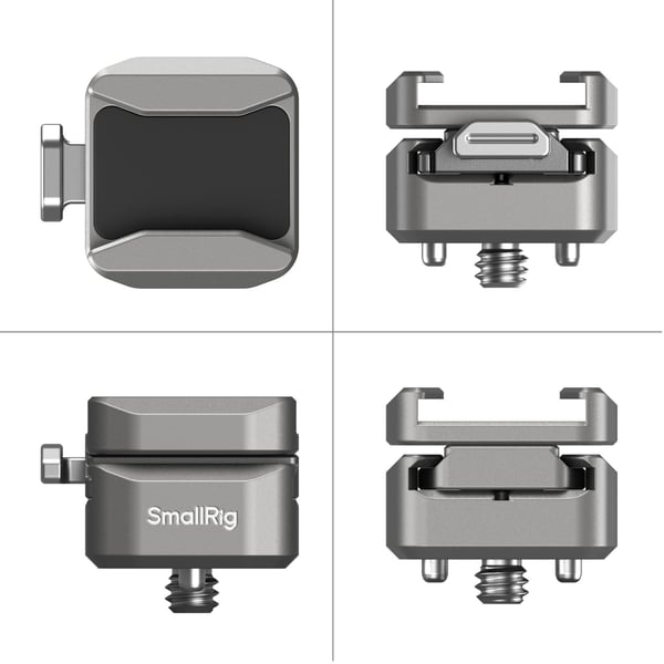 SmallRig 4500, Harmaa, Alumiini, Ruostumaton teräs, 37 g, 26 mm, 24,3 mm, 29 mm