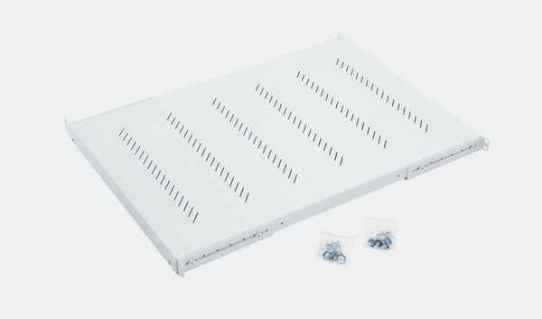 Triton RAC-UP-650-H4 - Rack-hylle - RAL 7035 - 19"