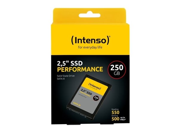 Intenso 3814440, 250 GB, 2,5", 550 MB/s