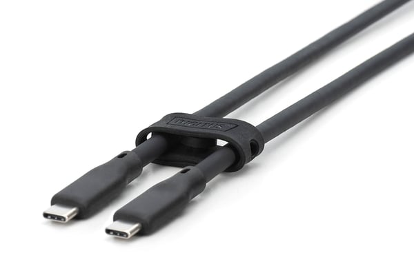 DIGITUS - USB-kabel - USB-C (hane) till USB-C (hane) - USB 3.1 - 50 cm - 10 Gbps SuperSpeed+ - svart