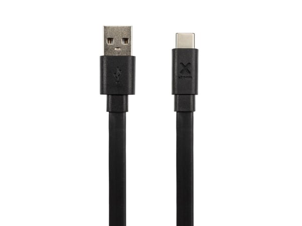 Xtorm CF061, 3 m, Mini-USB A, USB C, USB 2.0, 0,48 Gbit/sek, Svart