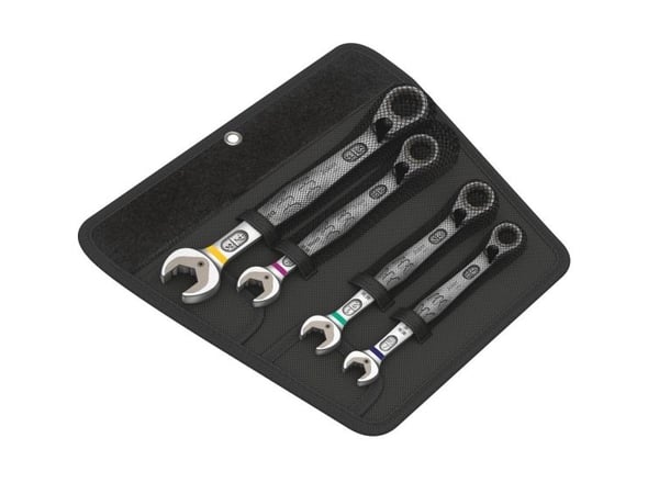 Wera 6001, 1/2,3/4,7/16,9/16", Metallinen, Kromi-molybdeeniteräs, 4 kpl