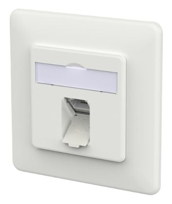 METZ CONNECT 130E371027-I, RJ-45, Valkoinen, 1 kpl
