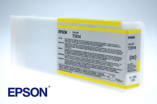 Epson T5914 - 700 ml - gul - original - bläckpatron - för Stylus Pro 11880, Pro 11880 AGFA, Pro 11880 Xerox