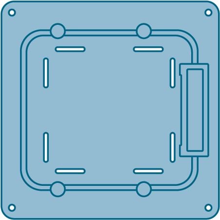 Siemens 6GT2698-5AA10, IP65, 3,3 m, Utomhus, CE, RoHS, REACH, 380 mm, 380 mm