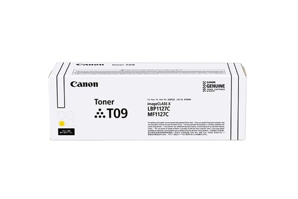Canon T09 - Gul - original - tonerpatron - for i-SENSYS X C1127i, X C1127iF, X C1127P