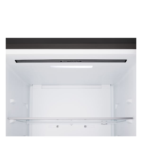 LG GBBSJ10EEP - Kylskåp/frys - bottenfrysskåp - Wi-Fi - bredd: 59.7 cm - djup: 67.4 cm - höjd: 186 cm - 333 liter - Klass E - essens matt svart