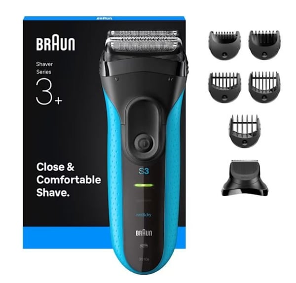 Braun Series 3 3010 BT Black/Blue