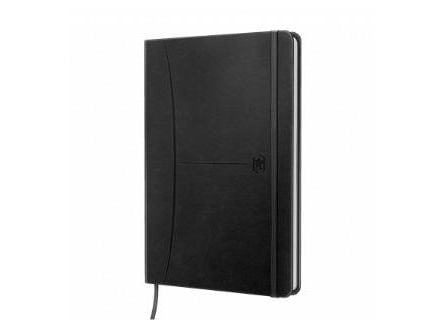 Notesbog Oxford Signature Business Journal, A5, linjeret, sort Notesbog Oxford Signature Business Journal, A5, linjeret, sort