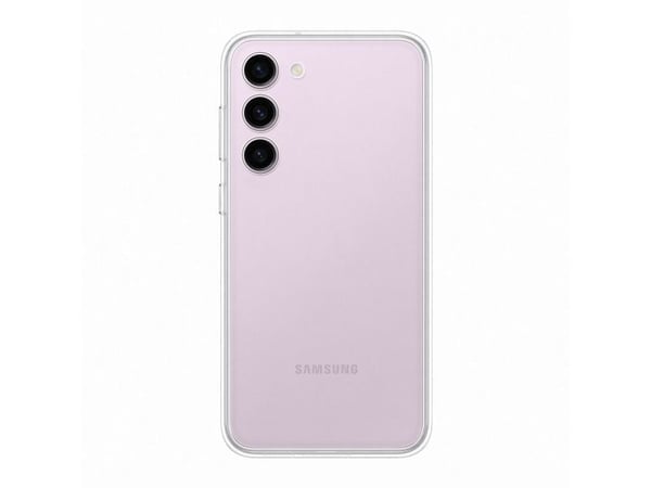 Rammeveske til Samsung Galaxy S23, hvit
