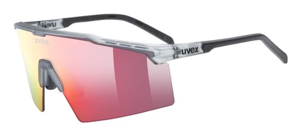 Uvex flowline, Multisport, Gutt/Jente, Semi-rammeløs, Grå, Svart, 1 stykker