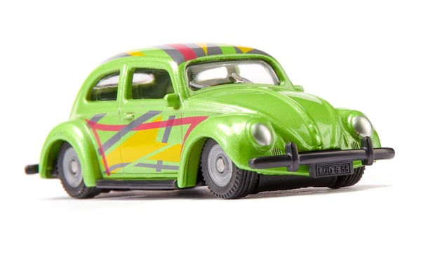 SIKU 1586 VW Beetle Custom -pienoismalli, vihreä