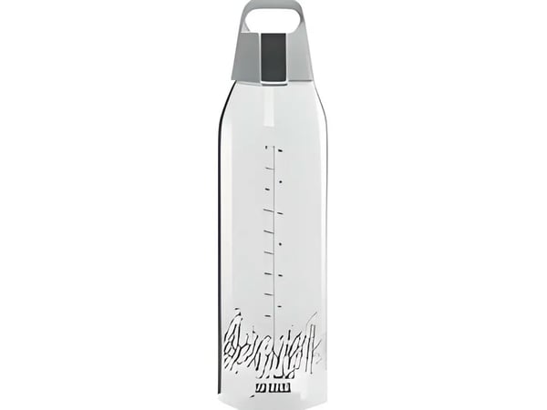 SIGG Total Clear ONE MyPlanet, Päivittäinen käyttö, 1500 ml, Liikkuva kansi, Muovi, Antrasiitti, Aikuinen
