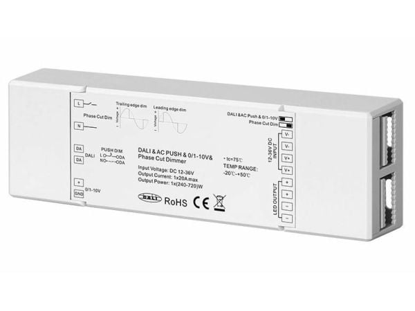 Synergy 21 LED-controller EOS 07 DALI PWM-dæmper 1 kanal
