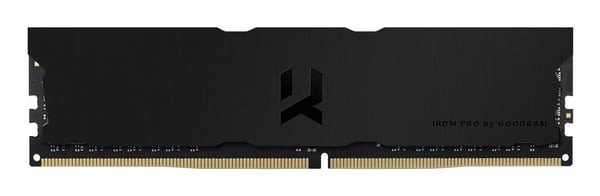 GOODRAM IRDM PRO - DDR4 - sett - 16 GB: 2 x 8 GB - DIMM 288-pin - 3600 MHz / PC4-28800 - CL18 - 1.35 V - ikke-bufret - ikke-ECC - mørkesvart