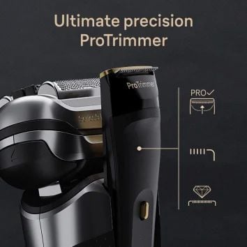 Braun Series 9 Pro+ 9565cc Wet & Dry, Teräverkollinen parranajokone, Metallinen, Akku, 60 min, Laatikko, 1 kpl