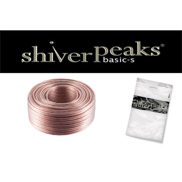 shiverpeaks BS06-151011, Kobberkledd aluminium (CCA), 25 m, Gjennomsiktig