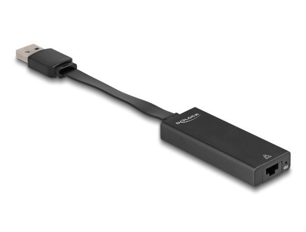 Delock - Nettverksadapter - USB 3.0 - Gigabit Ethernet x 1 - svart