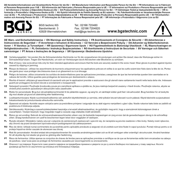 BGS technic Screwdriver Set