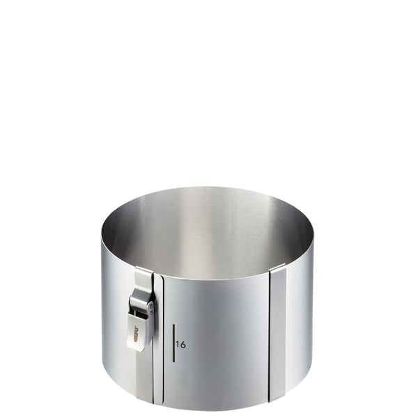 GEFU TONDO CLIP, Tårtring, Rund, Flat yta, 300 ° C, Rostfritt stål, Rostfritt stål