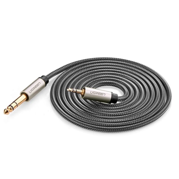 Ugreen 10625, 2 x 6.35mm, Hanstik, 3.5mm, Hanstik, 1 m, Lajittelu