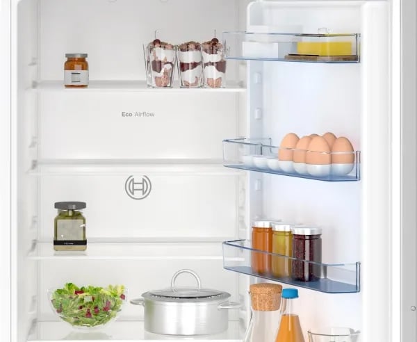 Bosch Serie 2 KIN96NSE0 kombiskap 290 L E-klasse, 56 cm, integrert