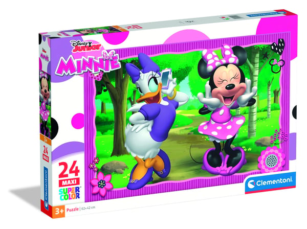 Clementoni Puslespil Maxi Disney Minnie, 24 brikker
