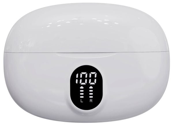 Denver TWE-57W VALKOINEN Matkapuhelin Korvakuulokkeet Bluetooth® Stereo Valkoinen