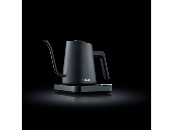 Graef GK502, 0,9 l, 1200 W, Sort, Rustfritt stål, Justerbar termostat, Overopphetingsbeskyttelse