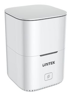 UNITEK SyncStation Marshmallow 2.5, HDD, SSD, Serial ATA II, Serial ATA III, 2.5", 6 TB, USB 3.2 Gen 2 (3.1 Gen 1) Type-C, Valkoinen