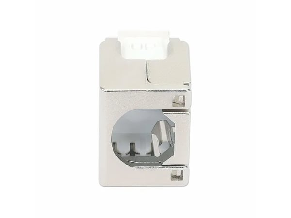 Intellinet 771887, Tasainen, Hopea, RJ-45, Naaras, Kulta, Cat8.1