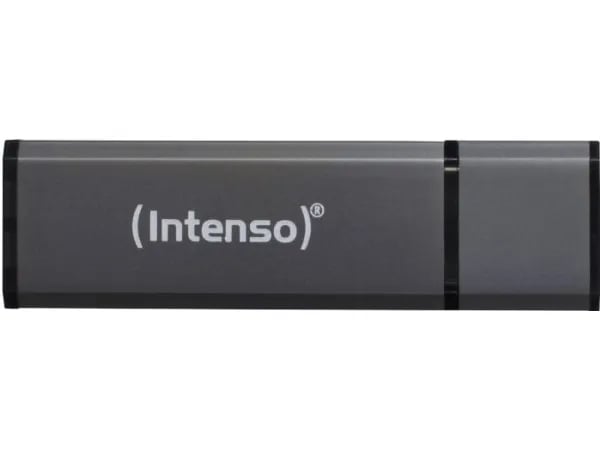 Intenso Alu Line - USB-flashstasjon - 16 GB - USB 2.0 - antrasitt