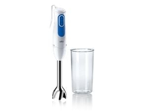Braun Multiquick 3 MQ 3000 Smoothie - Håndmikser - 700 W - hvit/blå