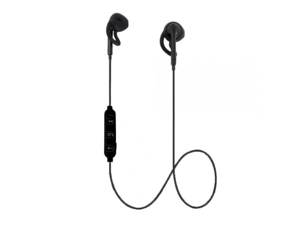 Esperanza EH187K - Hörlurar med mikrofon - inuti örat - montering bakom nacken - Bluetooth - trådlös