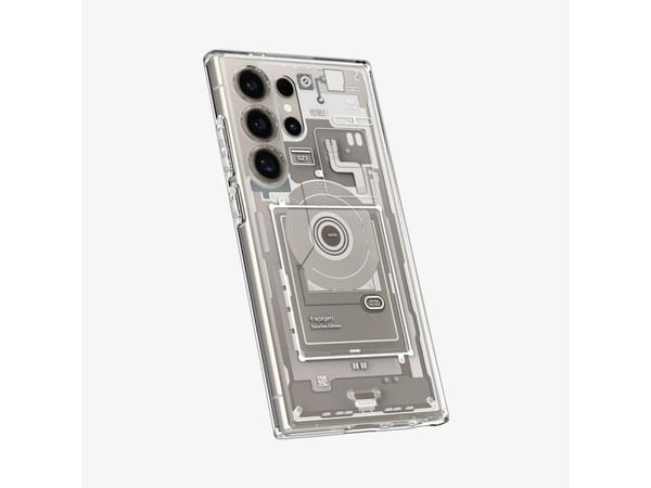 Dėklas Spigen Ultra Hybrid Sam S24 Ultra S928 Zero One Natural Titanium ACS07653