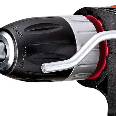 Einhell 4006825602166, Elektrisk skrutrekker, Pistolhåndtak, Hurtigutløsende chuck, Sort, Rød, 2600 RPM, AC