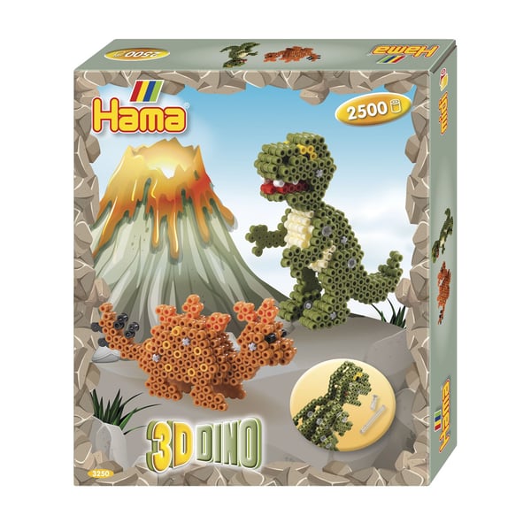 Hama Beads 3250, Håndverkssett for barn, 5 år, PVC, flerfarget, 2503 stk