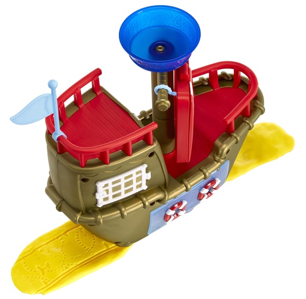 MGA Entertainment DohKins Piratskip lekesett, Legesett med modellervoks, Flerfarvet, Barn, Dreng/Pige, 3 År, 99 År